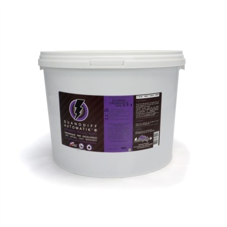 Guanodiff AUTOMATIK' - spécial auto - 7Kg sceau - GUANO DIFFUSION - engrais floraison pour plantes à floraison automatique et précoce