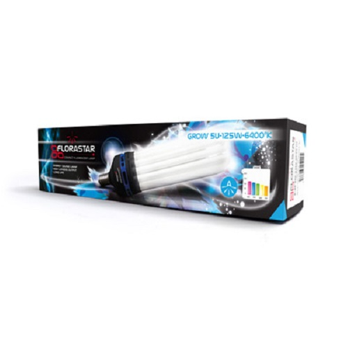 Ampoule CFL 125W Croissance - 6400K - Florastar - ampoule horticole d'intérieur