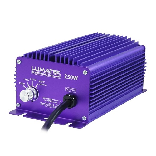 Ballast électronique 250W avec Switch aevc mode Super Lumens - LUMATEK