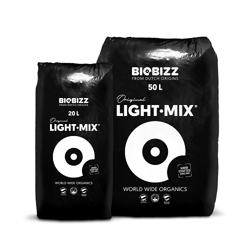 BIOBIZZ LIGHT MIX - substrat non pré-fertilisé - utilisable en agriculture biologique