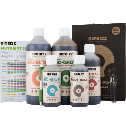 BIOBIZZ STARTERS PACK ENGRAIS TERRE - engrais et stimulateurs liquides biologiques