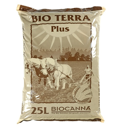 Bio Terra Plus 25 litres - BIOCANNA - substrat pour agriculture biologique