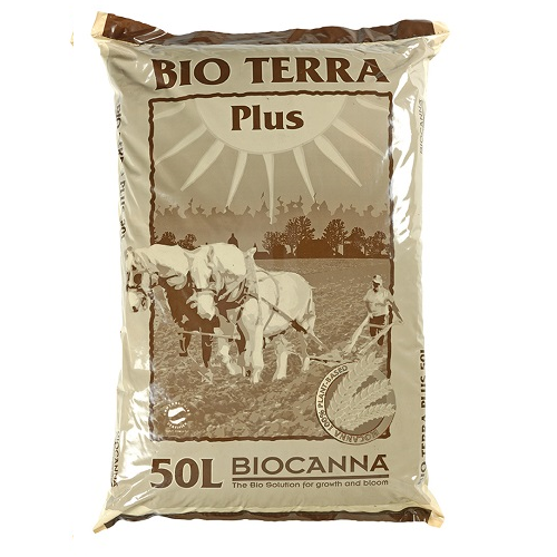 Bio Terra Plus 50 litres - BIOCANNA - substrat utilisable en agriculture biologique