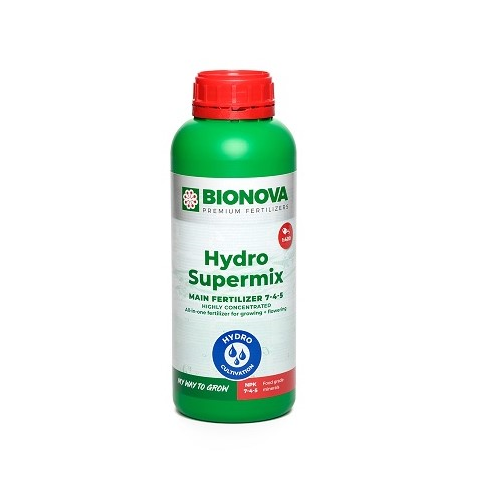 BIONOVA HYDRO SUPERMIX 1L - engrais liquide concentré pour hydroponie