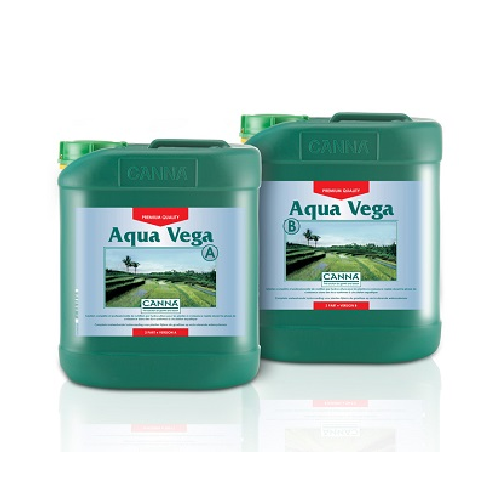 CANNA AQUA VEGA A PLUS B 5L - engrais croissance pour cultures en hydroponie système fermé