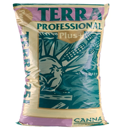 CANNA TERRA PROFESSIONAL PLUS 25L - substrat pour la culture en terre pré-fertilisé pour une semaine