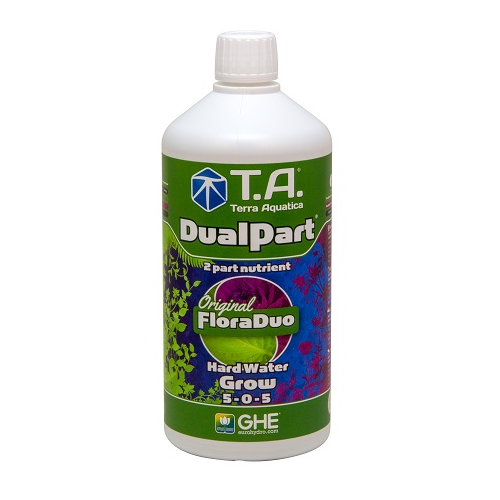 DUALPART GROW EAU DURE 1L - TERRA AQUATICA 1L - engrais liquide de croissance eau dure