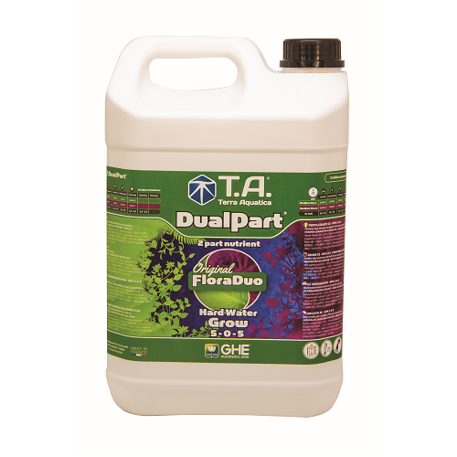 DUALPART GROW TERRA AQUATICA 5L - engrais liquide de croissance eau dure