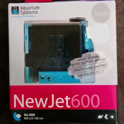 Pompe réglable NEWJET 600L/h - NJ 600 Aquarium Systems