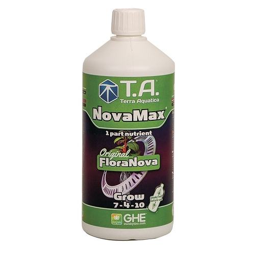 NOVAMAX GROW 1L TERRA AQUATICA - engrais liquide de croissance pour cultures en hydroponie