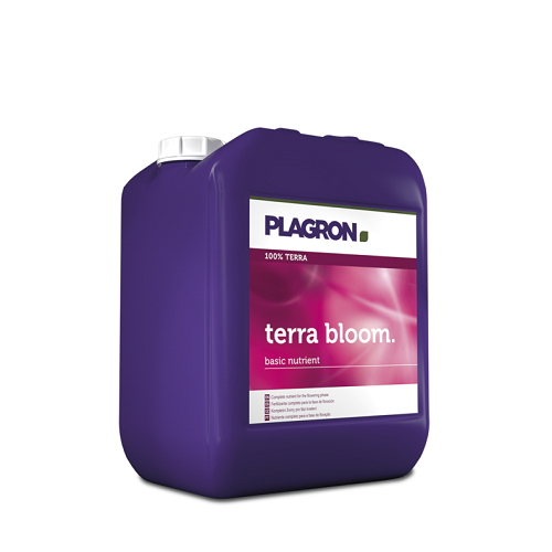 PLAGRON TERRA BLOOM 5L - engrais liquide minéral de floraison pour cultures en terre