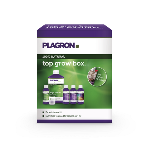 PLAGRON TOP GROW BOX ALGA - kit de découverte pour agriculture biologique sur 1m2