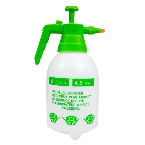 PULVERISATEUR 2L A PRESSION - 2 sprays possibles - brume ou jet