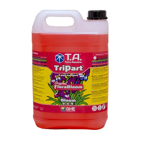 TERRA AQUATICA TRIPART BLOOM 5L - engrais liquide trois parties de Tripart