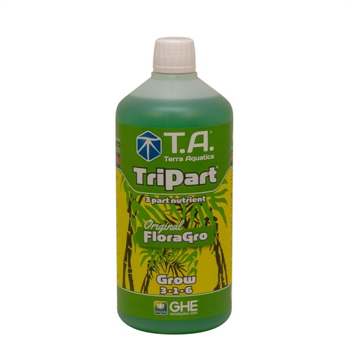 TERRA AQUATICA TRIPART GROW 500ML - engrais liquide de croissance tous substrats