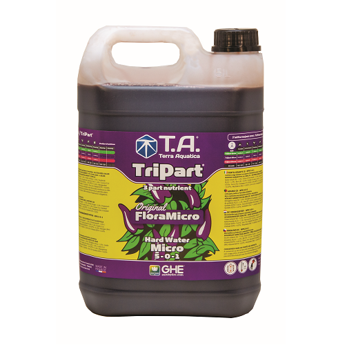 TERRA AQUATICA TRIPART MICRO HW 5L - engrais minéral liquide eau dure