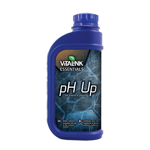 pH Up 250ml VitaLink Essentials - 50% soude - Jardins Alternatifs