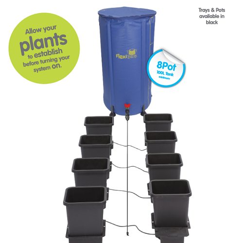 AUTOPOT 8 Pots XL 25L - avec réservoir 100L souple Flexitank