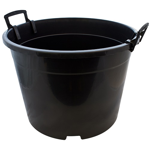 POT ROND PVC NOIR