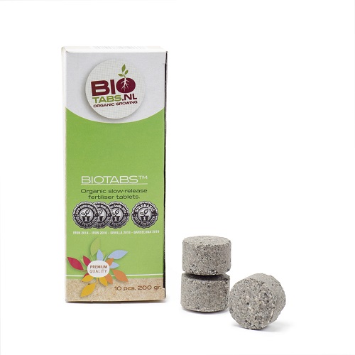 BIOTABS PASTILLES 200G - engrais solide à dissolution lente - utilisable en agriculture biologique