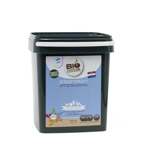 BIOTABS STARTREX 5KG - amendement de sol d'origine organique et utilisable en agriculture biologique