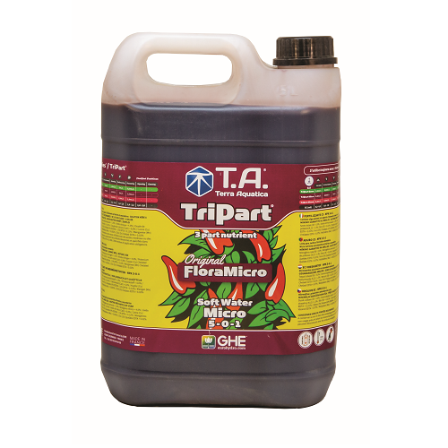 TERRA AQUATICA TRIPART MICRO SW 5L - engrais liquide minéral ex floramicro