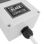 BLACK CONTACTOR ZOOM BLOC 4 PRISES