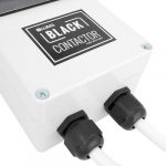 BLACK CONTACTOR ZOOM BLOC 8 PRISES