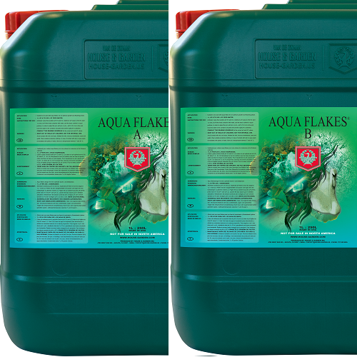 AQUAFLAKES A+B 10L HOUSE AND GARDEN - engrais hydroponie