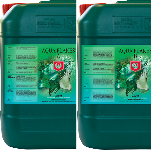 AQUAFLAKES A+B 5L HOUSE AND GARDEN - engrais hydroponie systèmes fermés