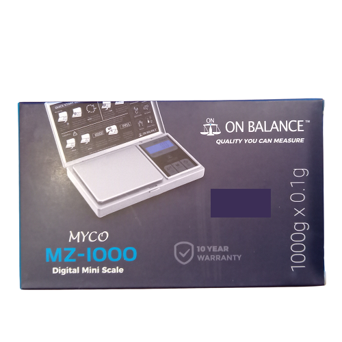 Balance MYCO MZ 1000 - 1000g× 0.01 - On Balance