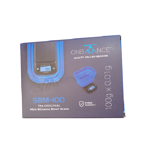 Balance SBM 100 avec bol silicone 100g × 0.01 - On Balance