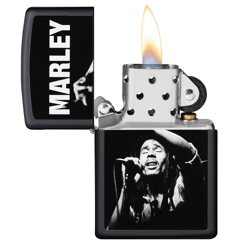 Zippo Bob Marley N&B ouvert