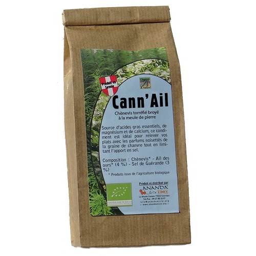 Cann'Ail 150g Ananda - mélange chènevis ail des ours