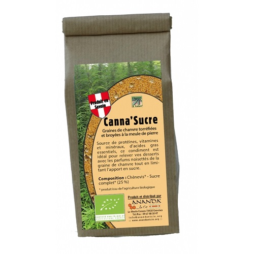 CANNA SUCRE 150G ANANDA - label ecocert