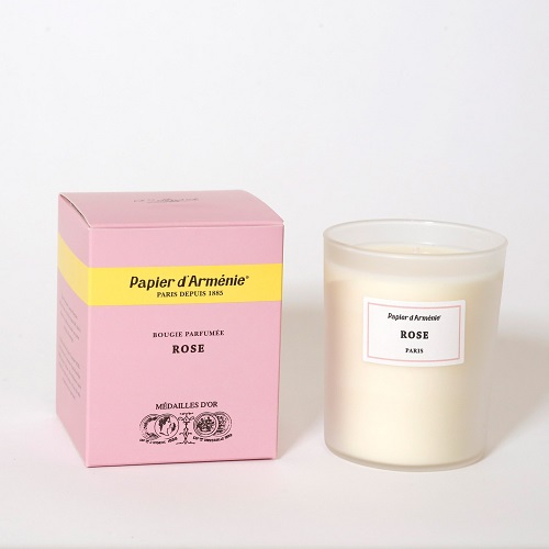 Bougie "La Rose" Papier d'Arménie®