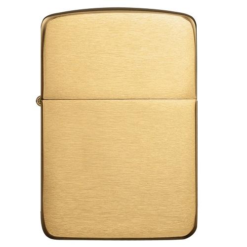 Briquet Zippo Vintage doré cuivré 1941 replica brushed brass