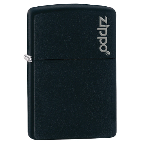 Briquet tempête Black Matte avec Logo Zippo