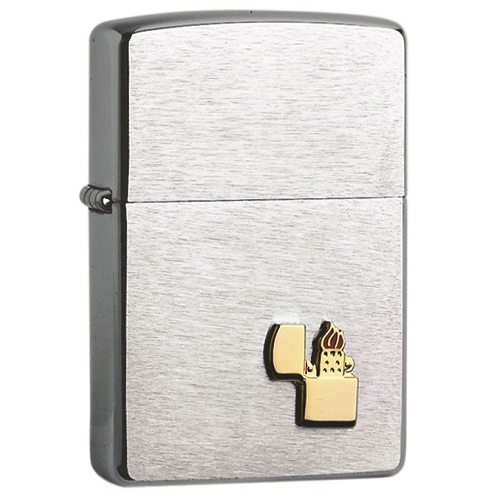 Briquet Tempête Zippo Gold Emblem