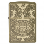 Briquet Zippo Tempête Scroll couleur Bronze