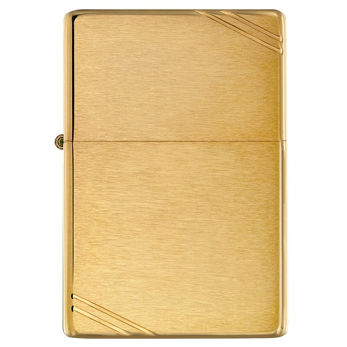 ZIPPO VINTAGE BRASS BRIQUET TEMPETE