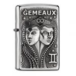 BRIQUET ZIPPO ZODIAQUE GEMEAUX