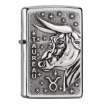 BRIQUET ZIPPO ZODIAQUE TAUREAU