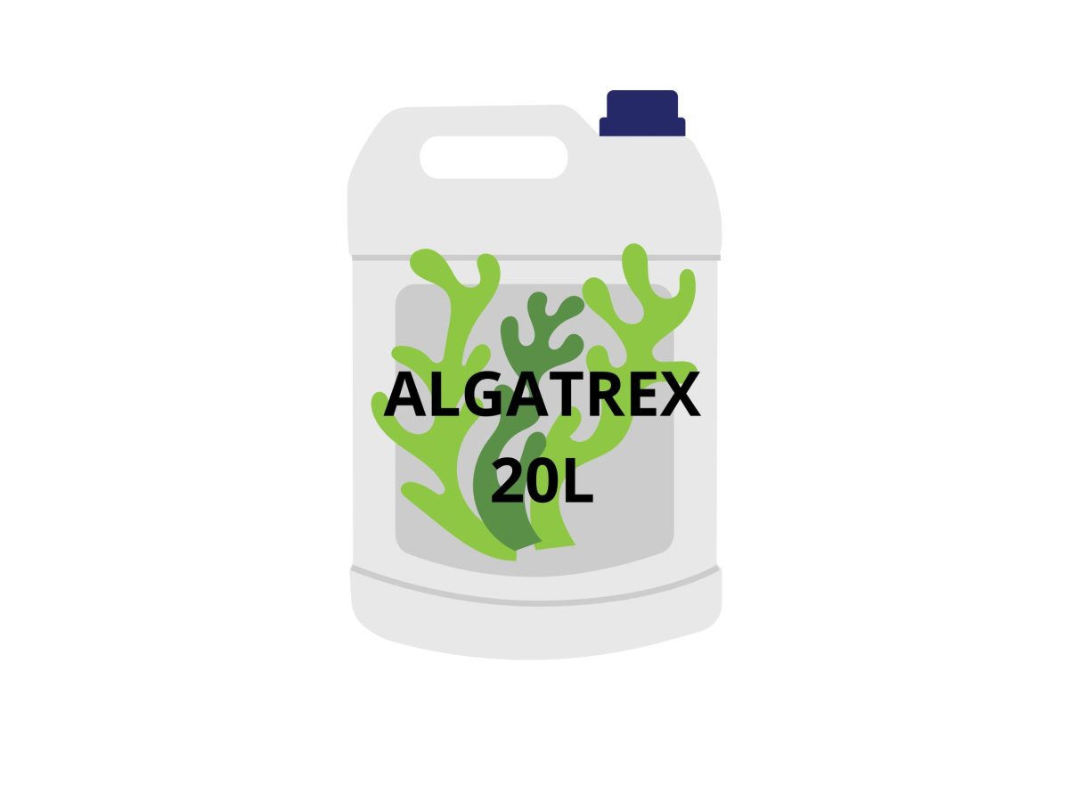 ALGATREX 20L Engrais liquide végétal soluble dont le principe actif est constitué par l’algue marine Ascophyllum Nodosum.