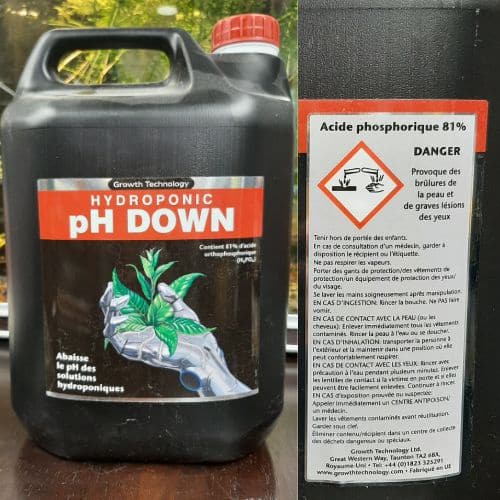 Ph down growth technology 5L