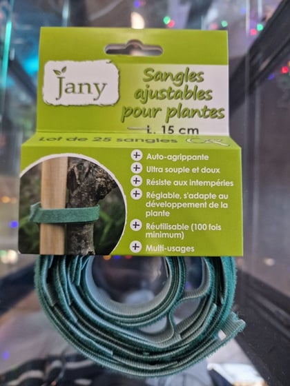 Sangles ajustables pour plantes